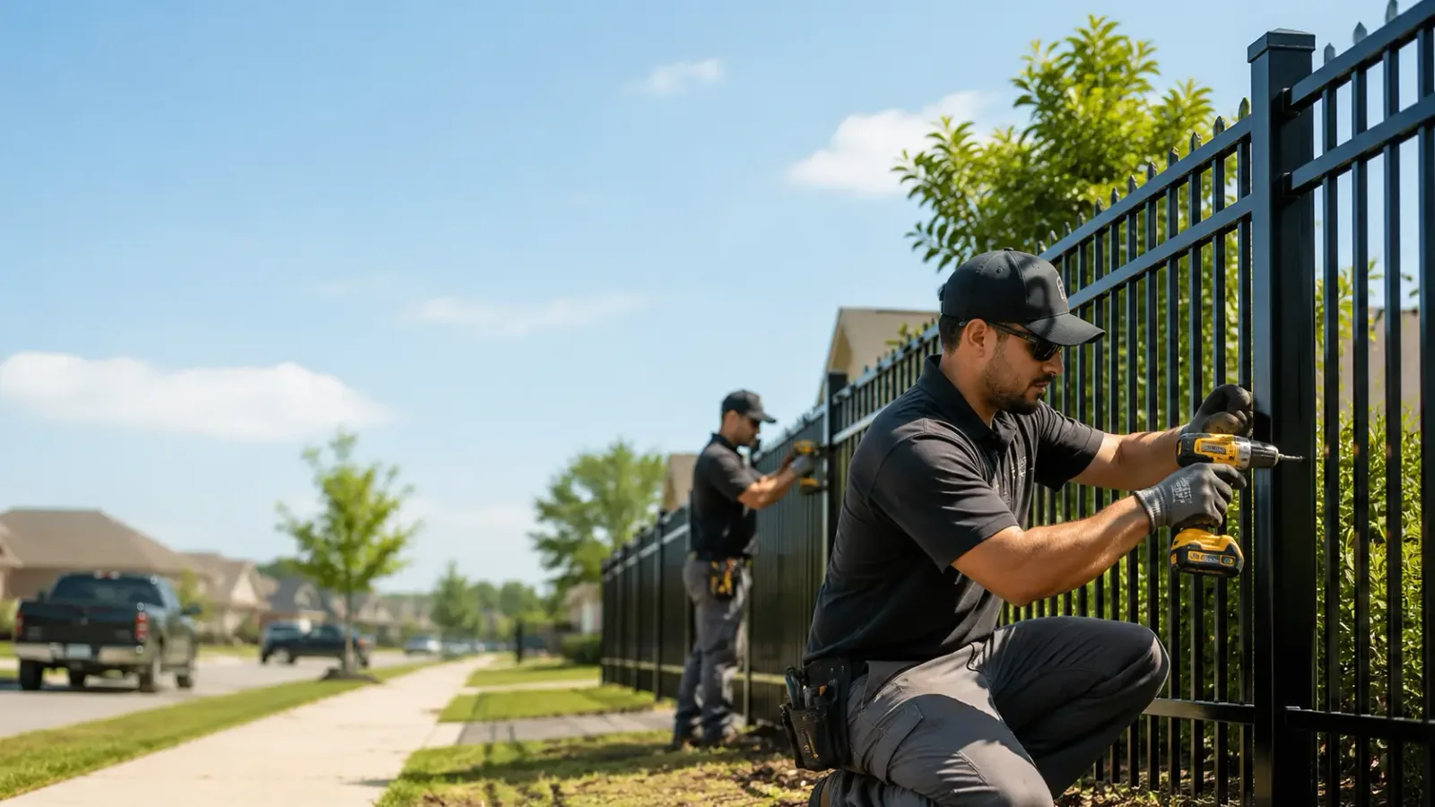 Metal Fence Installation in Axtell, TX